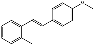 1-[2-(4-methoxyphenyl)vinyl]-2-methylbenzene 구조식 이미지