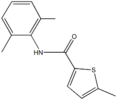 N-(2,6-dimethylphenyl)-5-methylthiophene-2-carboxamide 구조식 이미지