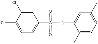 2,5-dimethylphenyl 3,4-dichlorobenzenesulfonate 구조식 이미지