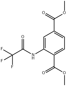dimethyl 2-[(trifluoroacetyl)amino]terephthalate 구조식 이미지