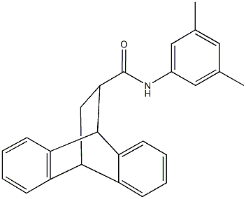 N-(3,5-dimethylphenyl)tetracyclo[6.6.2.0~2,7~.0~9,14~]hexadeca-2,4,6,9,11,13-hexaene-15-carboxamide Structure