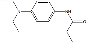 N-[4-(diethylamino)phenyl]propanamide 구조식 이미지