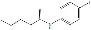N-(4-iodophenyl)pentanamide Structure