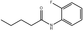 N-(2-fluorophenyl)pentanamide Structure