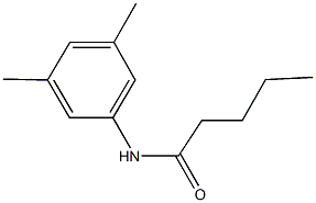 N-(3,5-dimethylphenyl)pentanamide 구조식 이미지