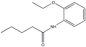 N-(2-ethoxyphenyl)pentanamide 구조식 이미지