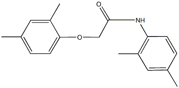 2-(2,4-dimethylphenoxy)-N-(2,4-dimethylphenyl)acetamide Structure