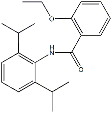 N-(2,6-diisopropylphenyl)-2-ethoxybenzamide 구조식 이미지