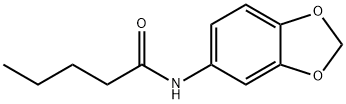 N-(1,3-benzodioxol-5-yl)pentanamide 구조식 이미지