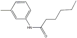 N-(3-methylphenyl)hexanamide Structure