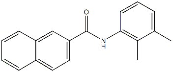 N-(2,3-dimethylphenyl)-2-naphthamide 구조식 이미지