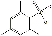 2,4,6-trimethylbenzenesulfonate Structure