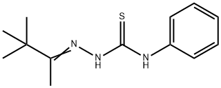 3,3-dimethyl-2-butanone N-phenylthiosemicarbazone Structure