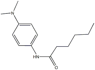 N-[4-(dimethylamino)phenyl]hexanamide 구조식 이미지