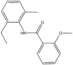 N-(2-ethyl-6-methylphenyl)-2-methoxybenzamide Structure