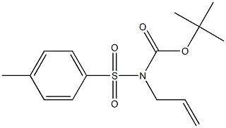 tert-butyl allyl[(4-methylphenyl)sulfonyl]carbamate Structure