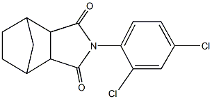 4-(2,4-dichlorophenyl)-4-azatricyclo[5.2.1.0~2,6~]decane-3,5-dione 구조식 이미지