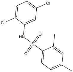 N-(2,5-dichlorophenyl)-2,4-dimethylbenzenesulfonamide Structure