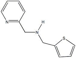 N-(2-pyridinylmethyl)-N-(2-thienylmethyl)amine 구조식 이미지