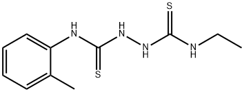 N~1~-ethyl-N~2~-(2-methylphenyl)-1,2-hydrazinedicarbothioamide Structure