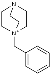 1-benzyl-4-aza-1-azoniabicyclo[2.2.2]octane Structure