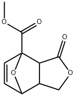 methyl 3-oxo-4,10-dioxatricyclo[5.2.1.0~2,6~]dec-8-ene-1-carboxylate 구조식 이미지