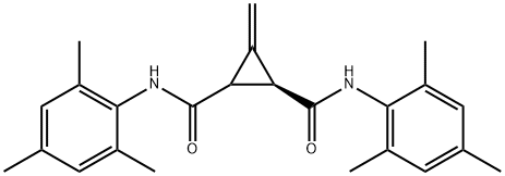 N~1~,N~2~-dimesityl-3-methylene-1,2-cyclopropanedicarboxamide 구조식 이미지