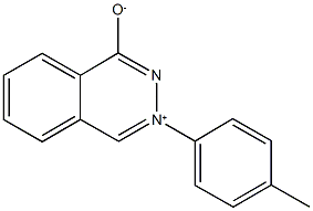 3-(4-methylphenyl)phthalazin-3-ium-1-olate 구조식 이미지