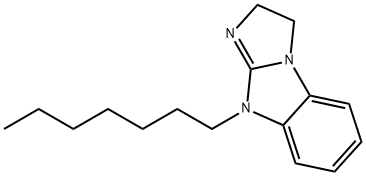 9-heptyl-2,9-dihydro-3H-imidazo[1,2-a]benzimidazole 구조식 이미지