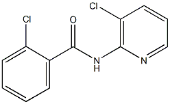 2-chloro-N-(3-chloro-2-pyridinyl)benzamide Structure