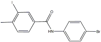 N-(4-bromophenyl)-3-iodo-4-methylbenzamide 구조식 이미지