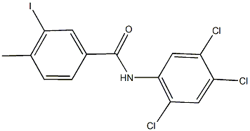 3-iodo-4-methyl-N-(2,4,5-trichlorophenyl)benzamide Structure