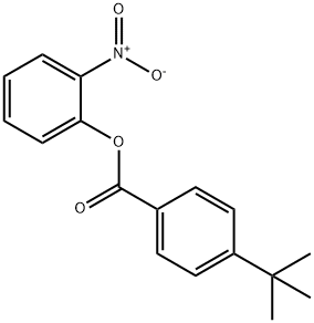 2-nitrophenyl 4-tert-butylbenzoate 구조식 이미지