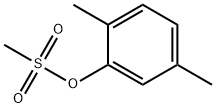 2,5-dimethylphenyl methanesulfonate Structure