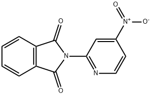 2-{4-nitropyridin-2-yl}-1H-isoindole-1,3(2H)-dione Structure