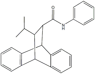 16-isopropyl-N-phenyltetracyclo[6.6.2.0~2,7~.0~9,14~]hexadeca-2,4,6,9,11,13-hexaene-15-carboxamide 구조식 이미지