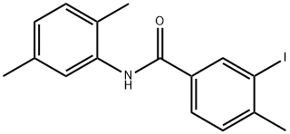 N-(2,5-dimethylphenyl)-3-iodo-4-methylbenzamide Structure