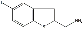 (5-iodo-1-benzothien-2-yl)methanamine Structure