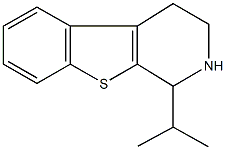 1-isopropyl-1,2,3,4-tetrahydro[1]benzothieno[2,3-c]pyridine Structure