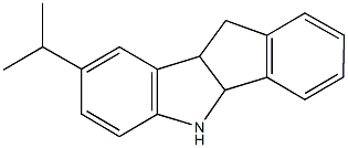 8-isopropyl-4b,5,9b,10-tetrahydroindeno[1,2-b]indole Structure