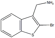 (2-bromo-1-benzothien-3-yl)methanamine 구조식 이미지