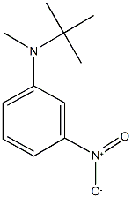 N-(tert-butyl)-N-methyl-3-nitroaniline Structure