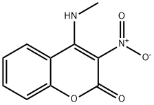 3-nitro-4-(methylamino)-2H-chromen-2-one Structure