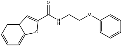 N-(2-phenoxyethyl)-1-benzofuran-2-carboxamide Structure