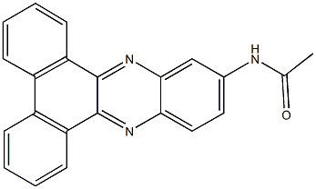 N-dibenzo[a,c]phenazin-11-ylacetamide 구조식 이미지
