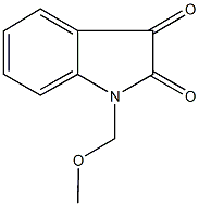 1-(methoxymethyl)-1H-indole-2,3-dione Structure