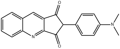 2-[4-(dimethylamino)phenyl]-3-hydroxy-1H-cyclopenta[b]quinolin-1-one Structure