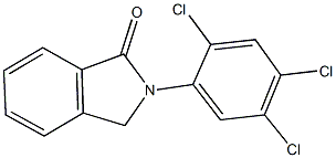 2-(2,4,5-trichlorophenyl)-1-isoindolinone Structure