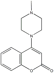 4-(4-methyl-1-piperazinyl)-2H-chromen-2-one Structure