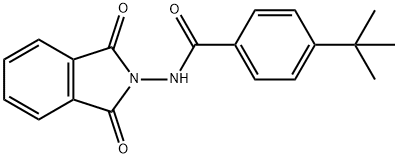 4-tert-butyl-N-(1,3-dioxo-1,3-dihydro-2H-isoindol-2-yl)benzamide Structure